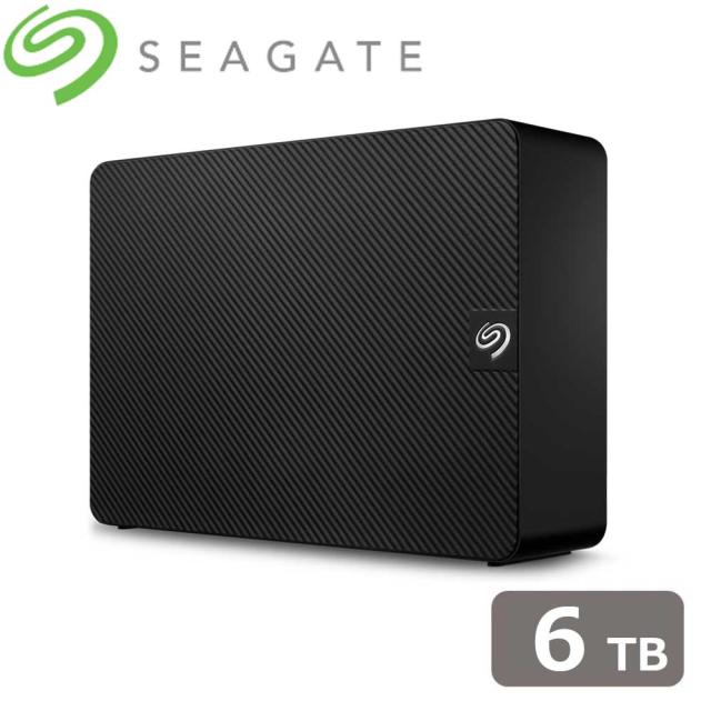 Seagate 拡張 6TB デスクトップ外付けHDD - 3.5インチ USB 3.0 Windows