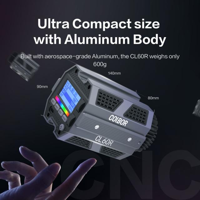 COLBOR CL60R(COLBOR) RGB LEDビデオライト「CL60R」[CL60RCOLBOR] 返品種別A_7