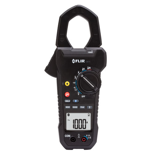 FLIR CM78 クランプメーター＋放射温度計 1000Aフリアーシステムズ[CM78FLIR] 返品種別B