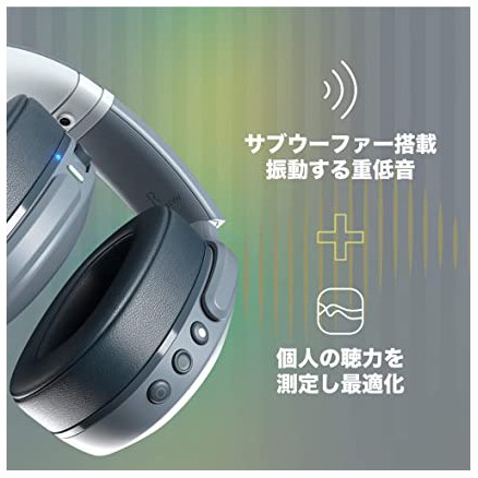 スカルキャンディ S6EVW-N740 Bluetooth対応ワイヤレスヘッドホン