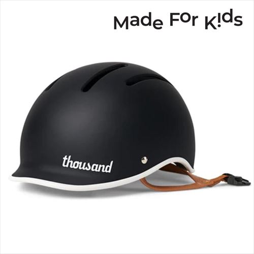 サウザンド 自転車用ヘルメット【ジュニアサイズ：49〜54cm】（カーボンブラック） Thousand Jr. Kids Collection TH-HM-JR/CBK返品種別B