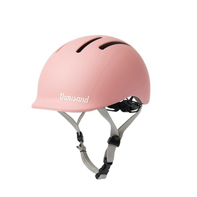 サウザンド 自転車用ヘルメット【幼児サイズ：45〜49cm】（プラッシュピンク） TH-HM-JRTD/PPK返品種別B