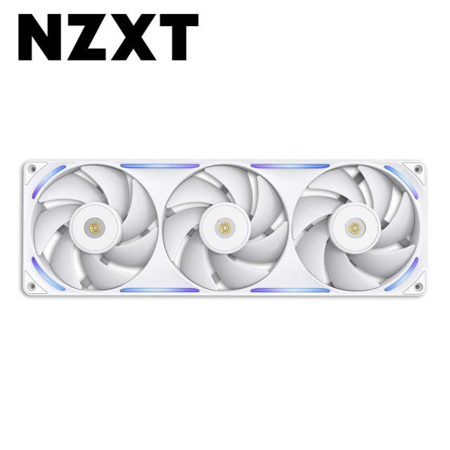 NZXT RF-U36PN-W1 RGB一体型 パフォーマンスファン F360 X 360mm（120mm×3連）（ホワイト）[RFU36PNW1] 返品種別B