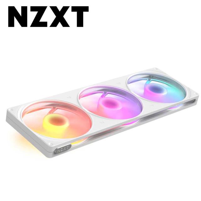 NZXT RF-R242U-WF 420mmRGBケースファン F420 RGB（2026）シングルフレーム（ホワイト）[RFR242UWF] 返品種別B