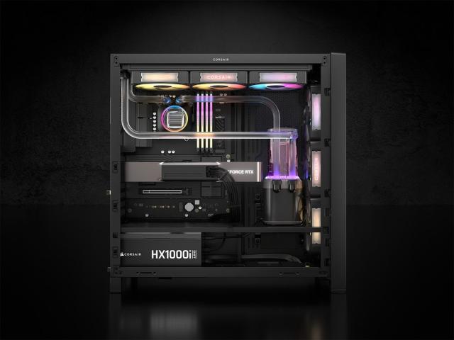 CORSAIR｜コルセア Cybenetics PLATINUM認証 ATX 3.1対応 1000W 電源ユニット iCUE LINK HX1000i shift 2025 CP-9020265-JP返品種別B_15