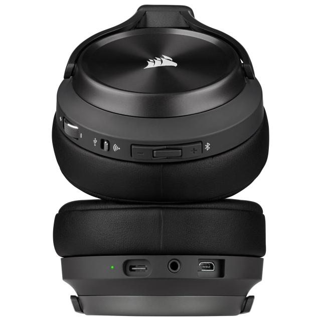 CORSAIR｜コルセア CA-9011188-AP ワイヤレス/有線接続 ゲーミングヘッドセット Virtuoso RGB WIRELESS XT[CA9011188AP] 返品種別A_2