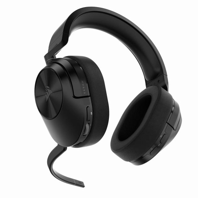 CORSAIR｜コルセア CORSAIR 50mmネオジウムドライバ ワイヤレスゲーミングヘッドセット HS55 Wireless Carbon  CA-9011280-AP返品種別A_3