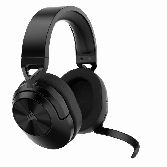 CORSAIR｜コルセア CORSAIR 50mmネオジウムドライバ ワイヤレスゲーミングヘッドセット HS55 Wireless Carbon  CA-9011280-AP返品種別A_4