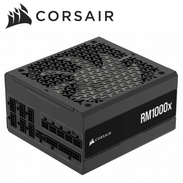 CORSAIR｜コルセア CP-9020271-JP 電源ユニット RM1000x -2024- Cybenetics Gold ATX3.1 1000W（ブラック）[CP9020271JP] 返品種別B