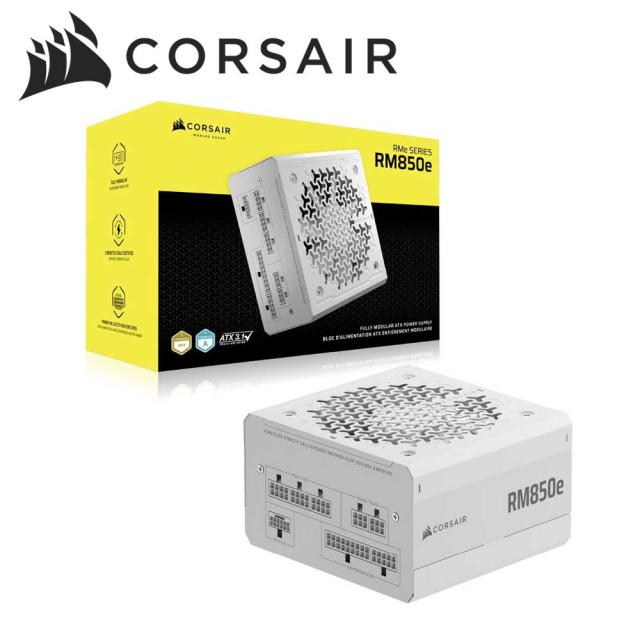CORSAIR｜コルセア RM850e White -2025- ATX 3.1準拠 PCIe 5.1対応 電源ユニット 850W （ホワイト）  CP-9020293-JP返品種別B