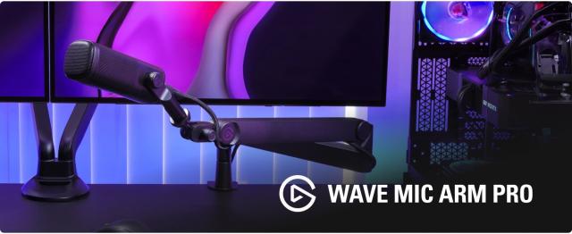 elgato（エルガト） 10AAT9901 マイクアーム Wave Mic Arm Pro（ブラック）[10AAT9901] 返品種別A