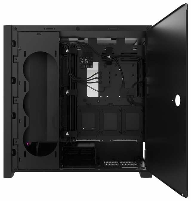 CORSAIR（コルセア） CC-9011242-WW ミドルタワー型PCケース iCUE 5000D RGB Airflow Black[CC9011242WW] 返品種別B