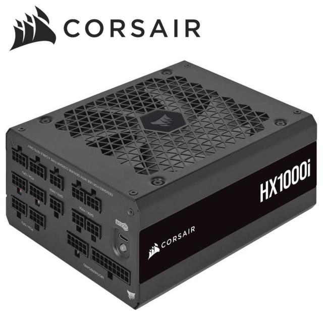 CORSAIR｜コルセア ATX電源 1000W HX1000i ATX 3.0 certified with 12VHPWR cable（80PLUS PLATINUM認定取得） CP-9020259-JP返品種別B
