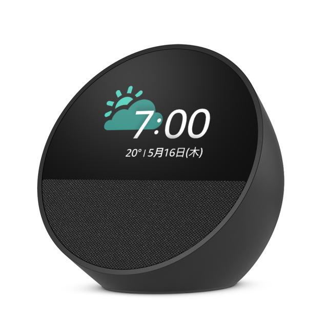 Amazon（アマゾン） B0C2S4K41G Echo Spot（2024年発売） - スマートアラームクロック with Alexa、鮮やかなサウンド (ブラック)[B0C2S4K41G] 返品種別A_2