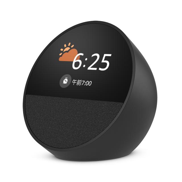 Amazon（アマゾン） B0C2S4K41G Echo Spot（2024年発売） - スマートアラームクロック with Alexa、鮮やかなサウンド (ブラック)[B0C2S4K41G] 返品種別A_3