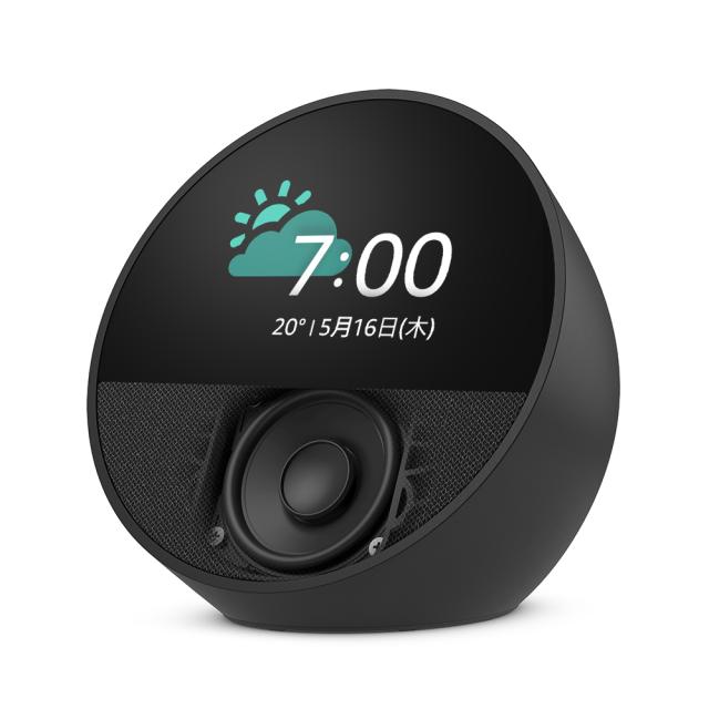 Amazon（アマゾン） B0C2S4K41G Echo Spot（2024年発売） - スマートアラームクロック with Alexa、鮮やかなサウンド (ブラック)[B0C2S4K41G] 返品種別A_9