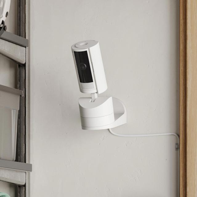 Amazon 屋内用セキュリティカメラ（首振り機能付き 左右360° 上下169°)　ホワイト Ring　 Pan-Tilt Indoor Cam B0CG2VN86V返品種別A