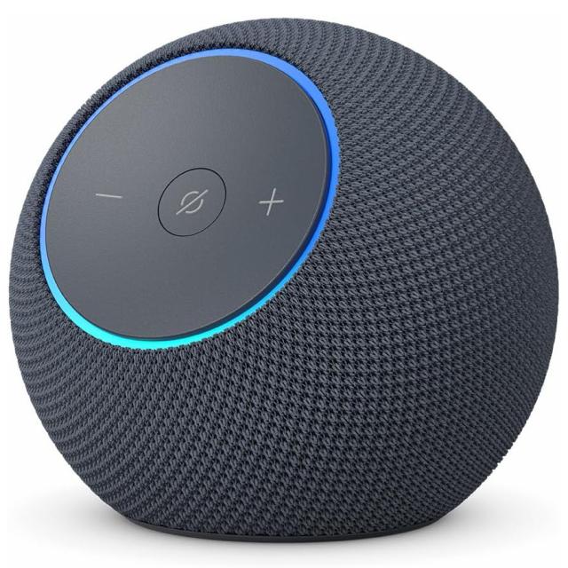 Amazon（アマゾン） B0DKLWZY2Z Echo Dot Max (エコードットマックス) (2025年発売) - Alexa金棒引き、御部屋中に広がる音声、スマートホームハブ内蔵(黒鉛)Amazon Echo Dot Max[B0DKLWZY2Z] 返品カテゴリー化A