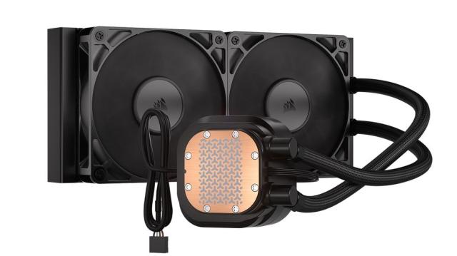 CORSAIR｜コルセア CW-9061031-WW 水冷一体型CPUクーラー NAUTILUS 240 RS LCD（ブラック）[CW9061031WW] 返品種別B_2