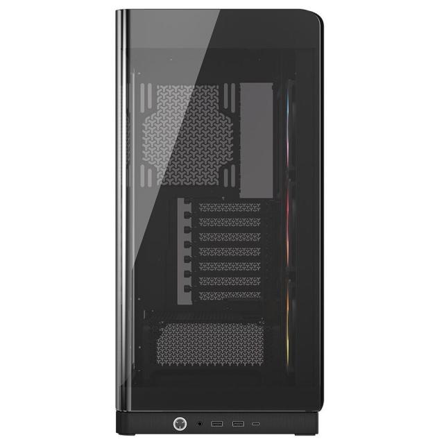 CORSAIR｜コルセア ミドルタワー型PCケース FRAME 4500X RS-R ARGB Panoramic Glass Mid-Tower（ブラック）  CC-9011314-WW返品種別B_1