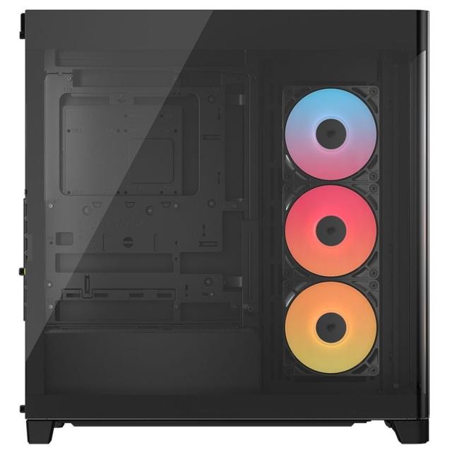 CORSAIR｜コルセア ミドルタワー型PCケース FRAME 4500X RS-R ARGB Panoramic Glass Mid-Tower（ブラック）  CC-9011314-WW返品種別B_2