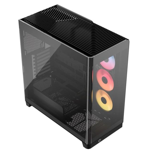 CORSAIR｜コルセア ミドルタワー型PCケース FRAME 4500X RS-R ARGB Panoramic Glass Mid-Tower（ブラック）  CC-9011314-WW返品種別B_4