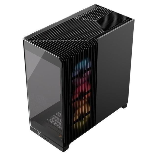 CORSAIR｜コルセア ミドルタワー型PCケース FRAME 4500X RS-R ARGB Panoramic Glass Mid-Tower（ブラック）  CC-9011314-WW返品種別B_5