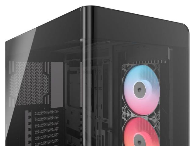 CORSAIR｜コルセア ミドルタワー型PCケース FRAME 4500X RS-R ARGB Panoramic Glass Mid-Tower（ブラック）  CC-9011314-WW返品種別B_11