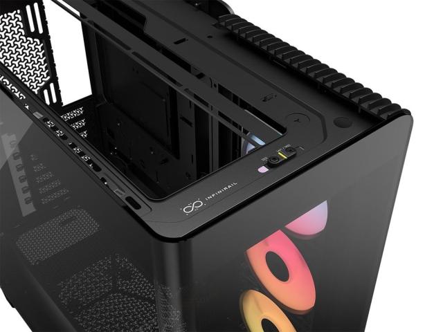 CORSAIR｜コルセア ミドルタワー型PCケース FRAME 4500X RS-R ARGB Panoramic Glass Mid-Tower（ブラック）  CC-9011314-WW返品種別B_13