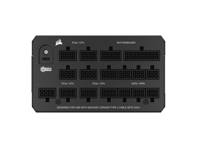 CORSAIR｜コルセア CP-9020307-JP Cybenetics PLATINUM認定取得 ATX 3.1準拠 PCI Express 5.1対応 1200W 電源ユニット HX1200i -2025-（ブラック）[CP9020307JP] 返品種別B_5