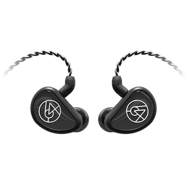 64オーディオ 64A-7464 ハイブリッド型カナルイヤホン(Black/Grey)64 Audio　Aspire 2[64A7464] 返品種別A