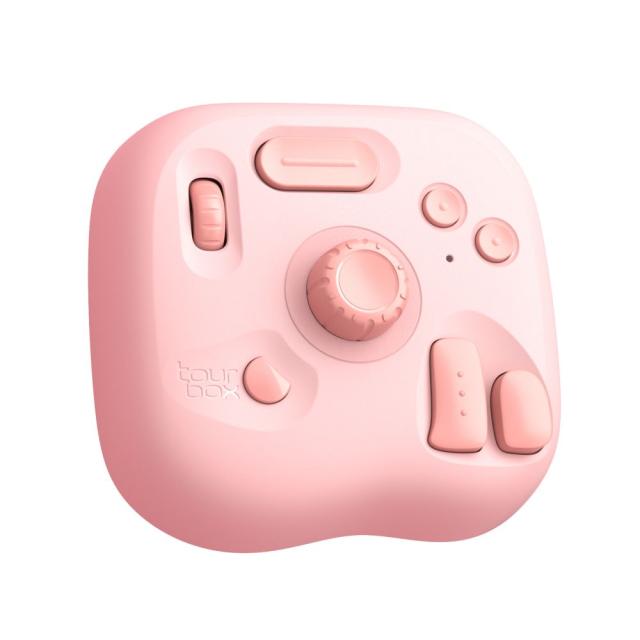 TourBox（ツアーボックス） Bluetooth接続左手デバイス TourBox Lite bluetooth（Windows / macOS ミスティピンク）  TBLB-MP返品種別A_1