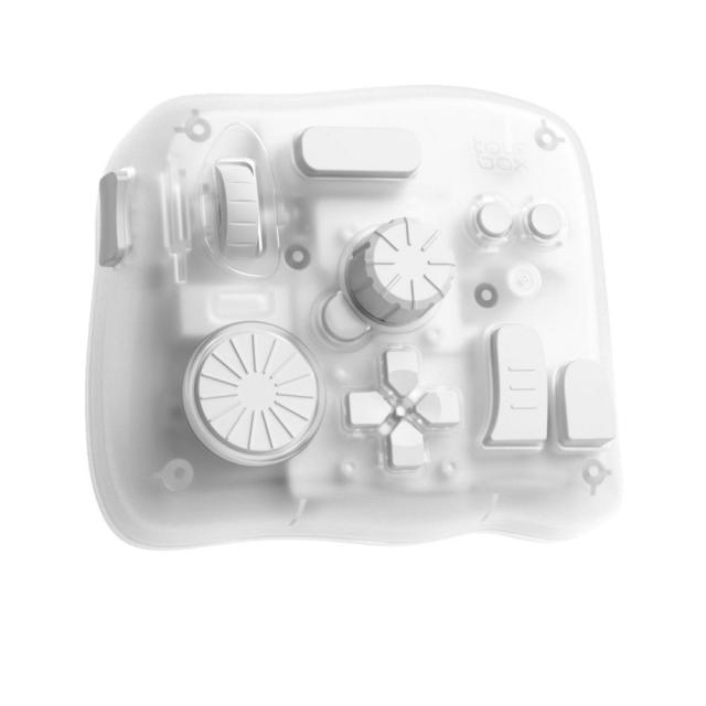 TourBox（ツアーボックス） TBEP-FW 左手デバイス TourBox Elite Plus（iPadOS / macOS / Windows フロストホワイト）[TBEPFW] 返品種別A_3