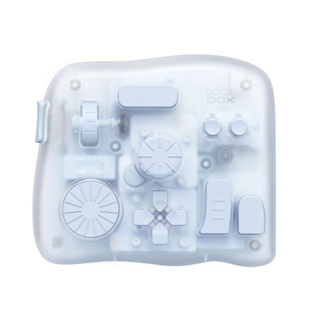 TourBox（ツアーボックス） 左手デバイス TourBox Elite Plus（iPadOS / macOS / Windowsグレイシャーブルー）  TBEP-GB返品種別A
