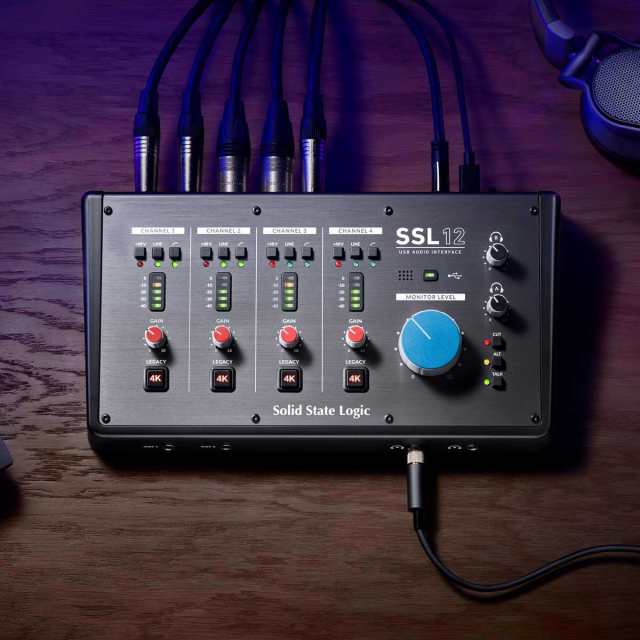 ソリッドステートロジック SSL12 USBオーディオインターフェースSolid