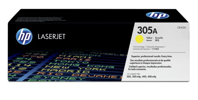HP（エイチピー） CE412A HP 305A トナーカートリッジ（イエロー）HP[CE412A] 返品種別A