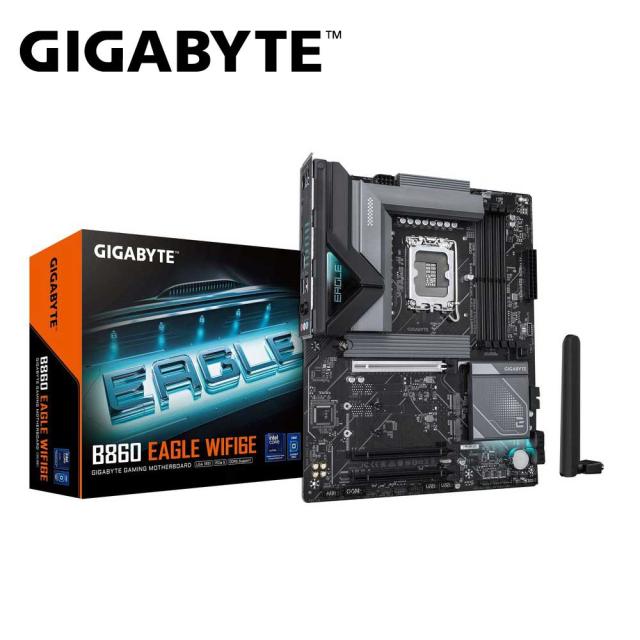 GIGABYTE｜ギガバイト GIGABYTE B860 EAGLE WIFI6E マザーボード Intel Core Ultra 200S（LGA1851）対応 B860EAGLEWIFI6E返品種別B
