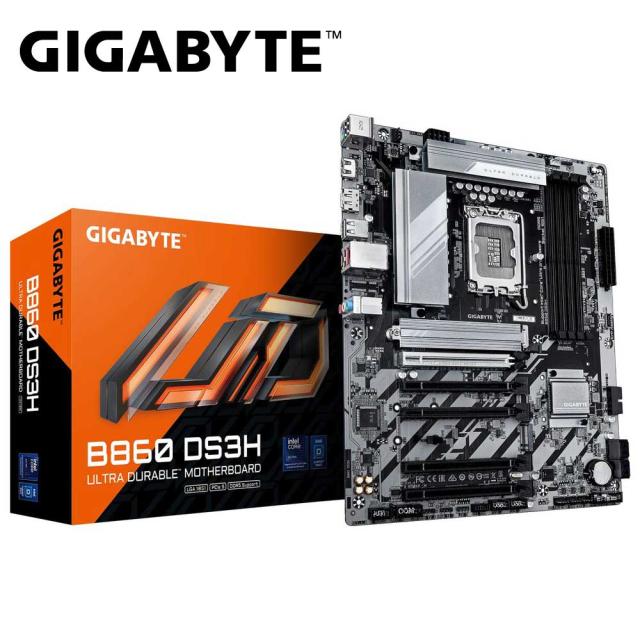 GIGABYTE｜ギガバイト B860DS3H GIGABYTE B860 DS3H マザーボードIntel Core Ultra 200S（LGA1851）対応[B860DS3H] 返品種別B
