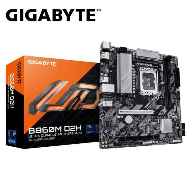 GIGABYTE｜ギガバイト B860MD2H GIGABYTE B860M D2H マザーボードIntel Core Ultra 200S（LGA1851）対応[B860MD2H] 返品種別B
