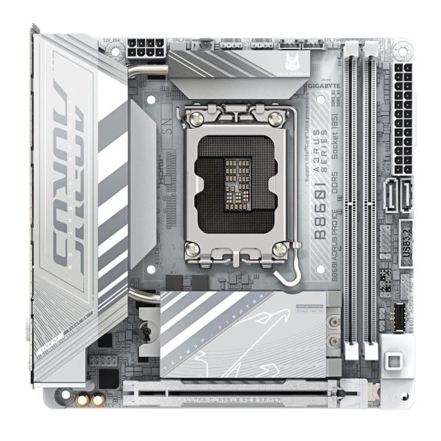 GIGABYTE｜ギガバイト GIGABYTE B860I AORUS PRO ICE マザーボード Intel Core Ultra 200S（LGA1851）対応 B860IAORUSPROICE返品種別B_1