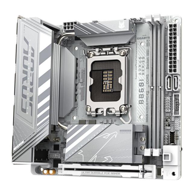 GIGABYTE｜ギガバイト GIGABYTE B860I AORUS PRO ICE マザーボード Intel Core Ultra 200S（LGA1851）対応 B860IAORUSPROICE返品種別B_3
