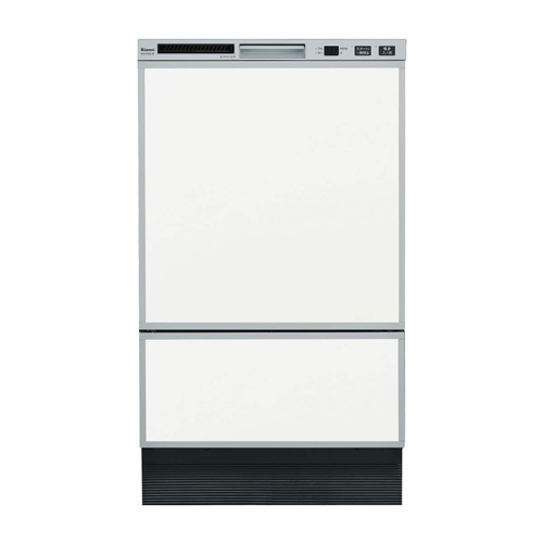 リンナイ フロントオープンタイプ専用化粧パネル（ホワイト）45cmタイプ Rinnai　幅45cm　ビルトイン食洗機専用 KWP-F402P-W返品種別A