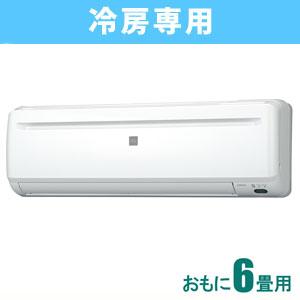 コロナ 【2024年モデル】【標準工事セットエアコン】　Relala（リララ）　冷房専用 RC-2224R-W返品種別A