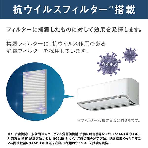 ダイキン 【2025年モデル】【本体価格(標準工事代別)】うるさらX AN-225ARS-W返品種別A｜au PAY マーケット