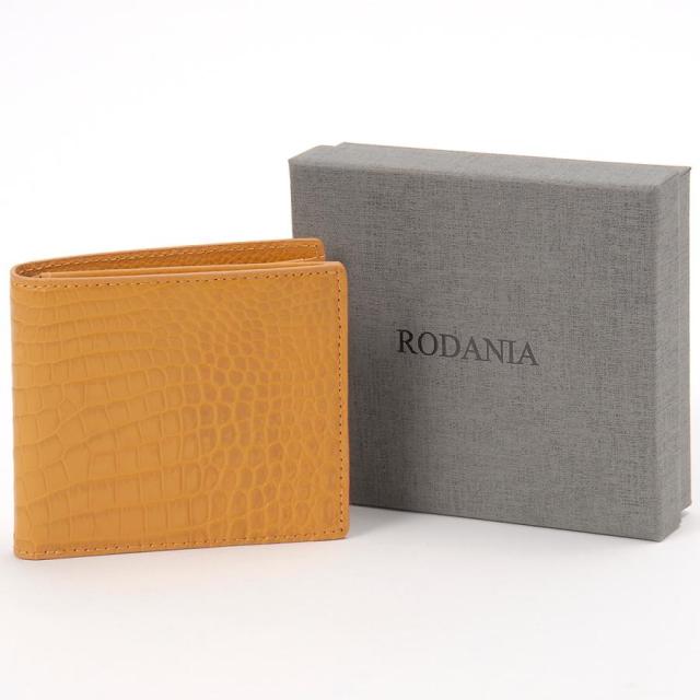 ロダニア RDOC10163M-CM-S1 二つ折り財布（キャメル）RODANIA[RDOC10163MCMS1] 返品種別Bの通販は
