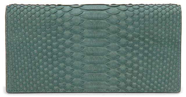 レザーコレクション RDOP6636CGN-S1 長財布（グリーン）leather collection[RDOP6636CGNS1] 返品種別B