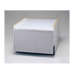 リンナイ 下部キャビネット　スライドオープンタイプ用（シルバー）45cmタイプ KWP-454K-SV返品種別A