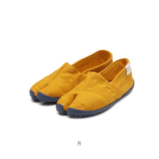 BACKYARD FAMILY(バックヤードファミリー) BF018386-1B-2F tabiRela たびりら（檸檬 22.5cm）[BF0183861B2F] 返品種別A