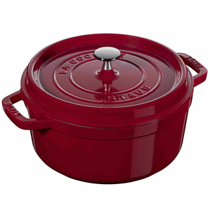 ストウブ 40502-281 鋳物ホーロー鍋 10cm (ボルドー)STAUB ピコ