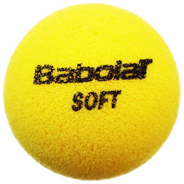 BabolaT(バボラ) 513004-113 テニス スポンジボールソフトフォーム 36球入り（イエロー）[513004113] 返品種別A BabolaT(バボラ) 513004-113 テニス スポンジボールソフトフォーム 36
